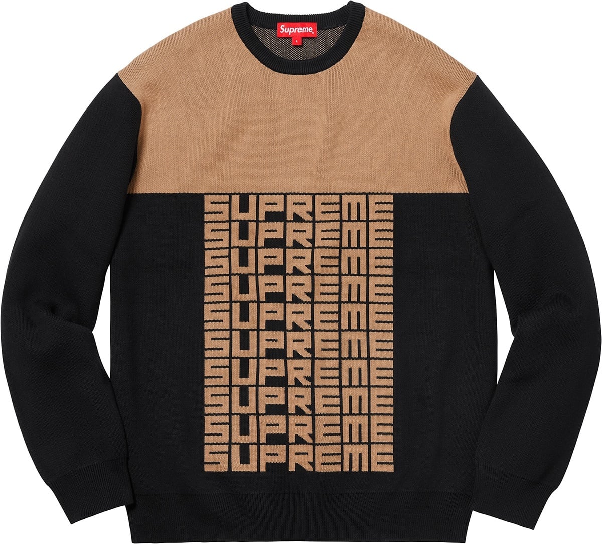 Logo Repeat Sweater view 3